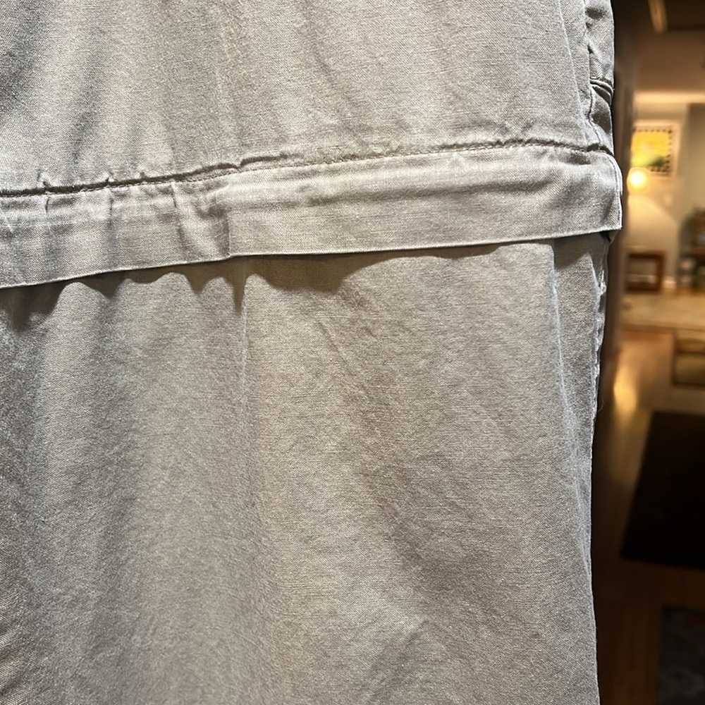Cabelas army green pants /zip off shorts men’s - Picture 4 of 10